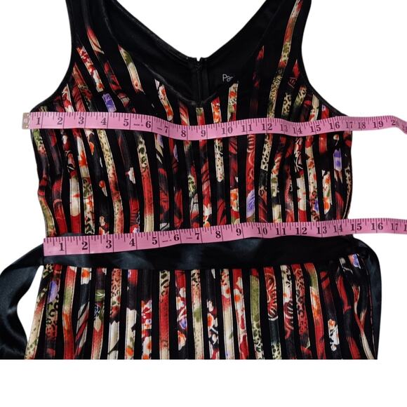 PAPILLON Midi Dress M (READ) Full Skirt Feminine Special Event Artsy Whimsigoth - Picture 5 of 15